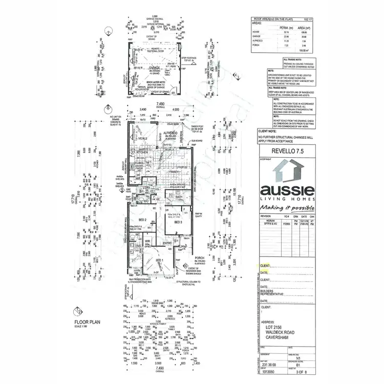 Floorplan of Homely house listing, 87 Waldeck Road, Caversham WA 6055