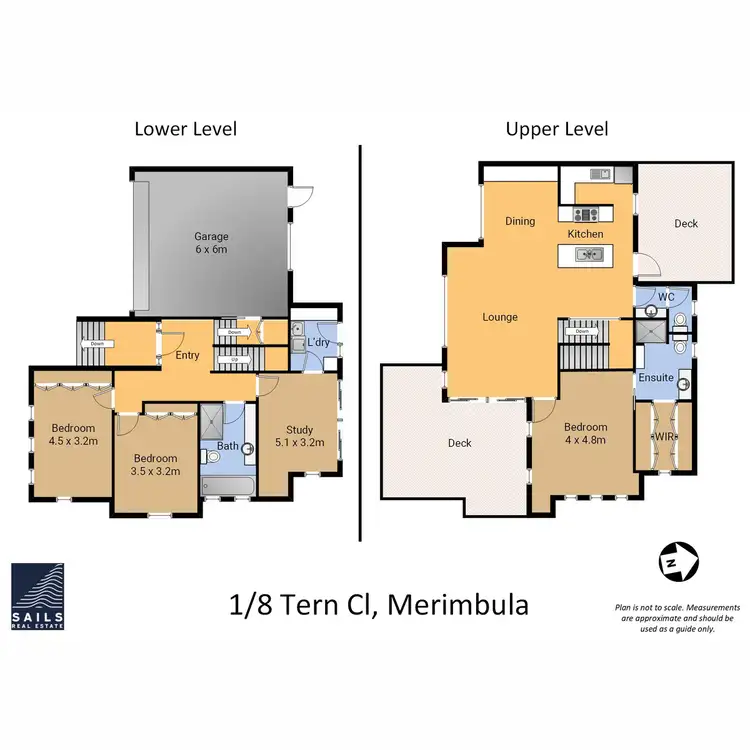 Floorplan of Homely unit listing, 1/8 Tern Close, Merimbula NSW 2548