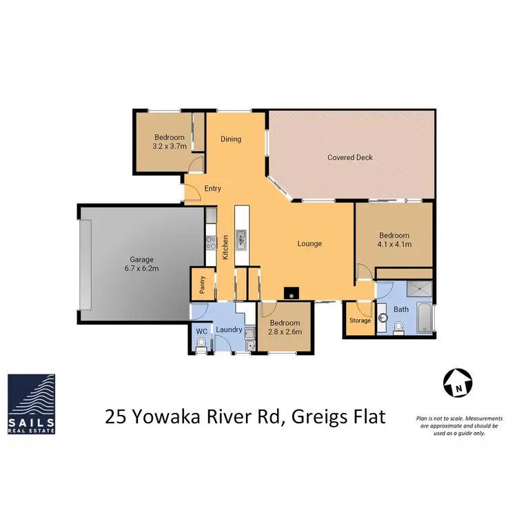 Floorplan of Homely house listing, 25 Yowaka River Road, Greigs Flat NSW 2549