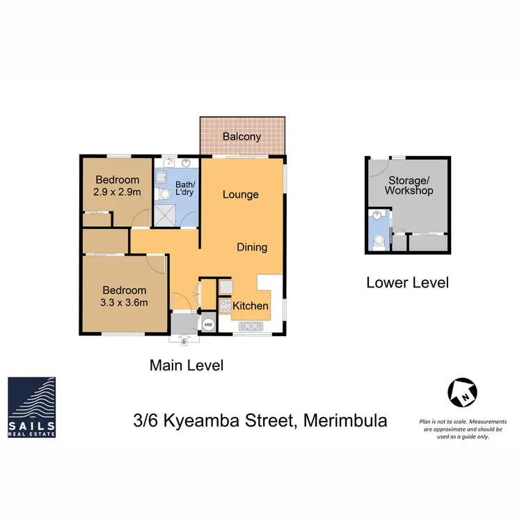 Floorplan of Homely apartment listing, 3/6 Kyeamba Street, Merimbula NSW 2548