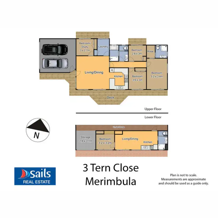 Floorplan of Homely house listing, 3 Tern Close, Merimbula NSW 2548