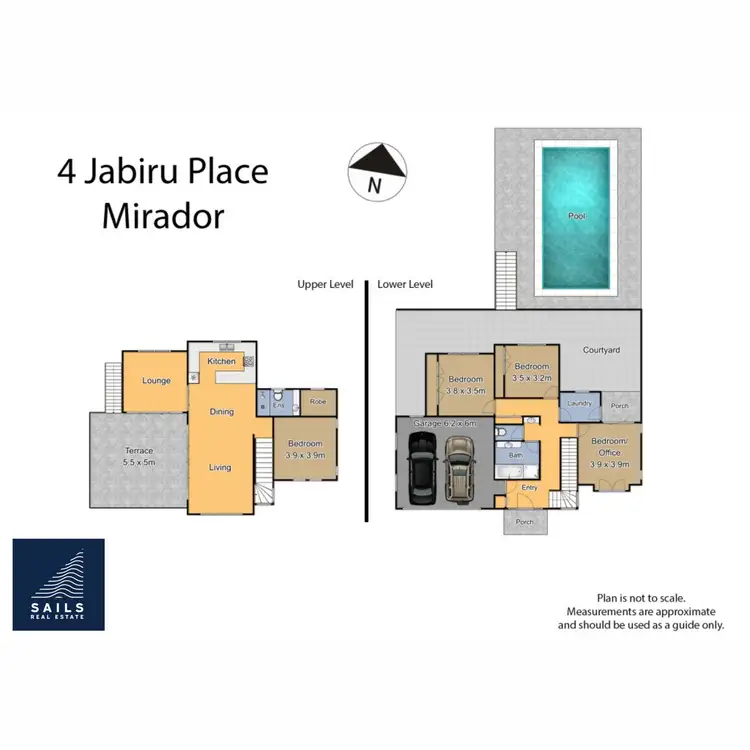 Floorplan of Homely house listing, 4 Jabiru Place, Merimbula NSW 2548