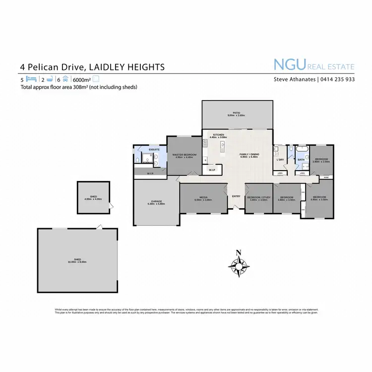Floorplan of Homely house listing, 4 Pelican Drive, Laidley Heights QLD 4341