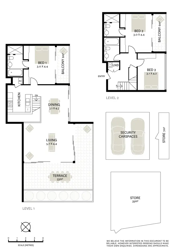 Floorplan of Homely apartment listing, 3/107 Ferry Road, Glebe NSW 2037