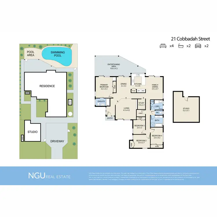 Floorplan of Homely house listing, 21 Cobbadah Street, Jindalee QLD 4074