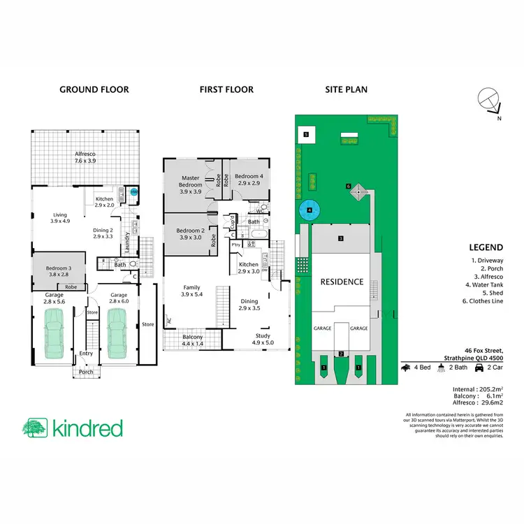 Floorplan of Homely house listing, 46 Fox Street, Strathpine QLD 4500