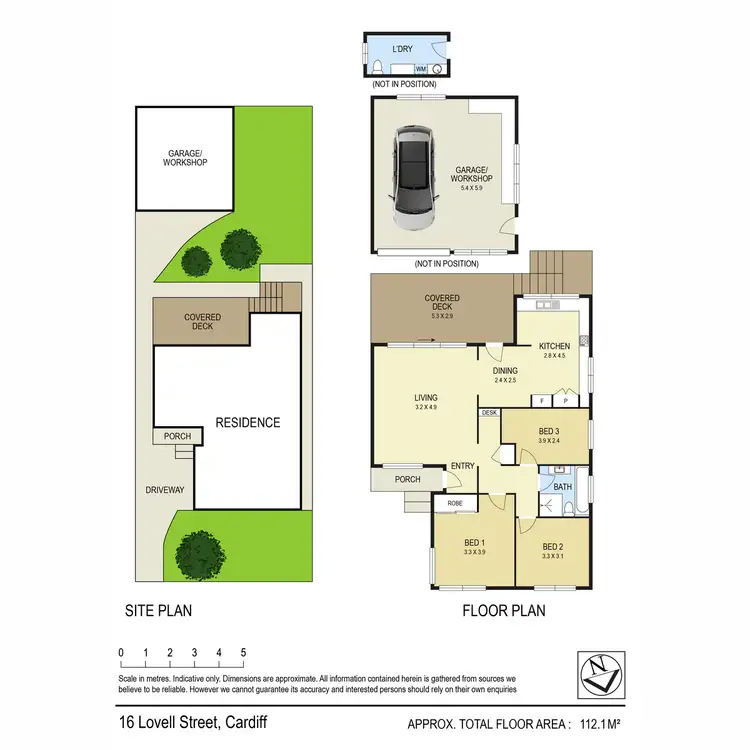Floorplan of Homely house listing, 16 Lovell Street, Cardiff NSW 2285