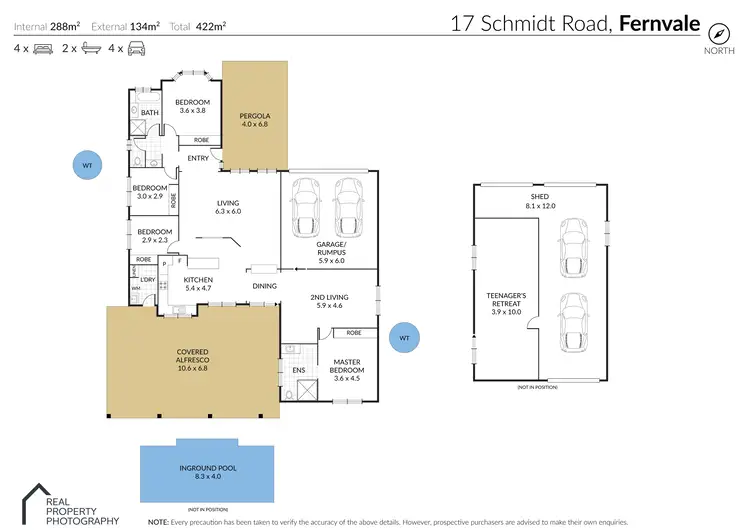 Floorplan of Homely house listing, 17 Schmidt Road, Fernvale QLD 4306