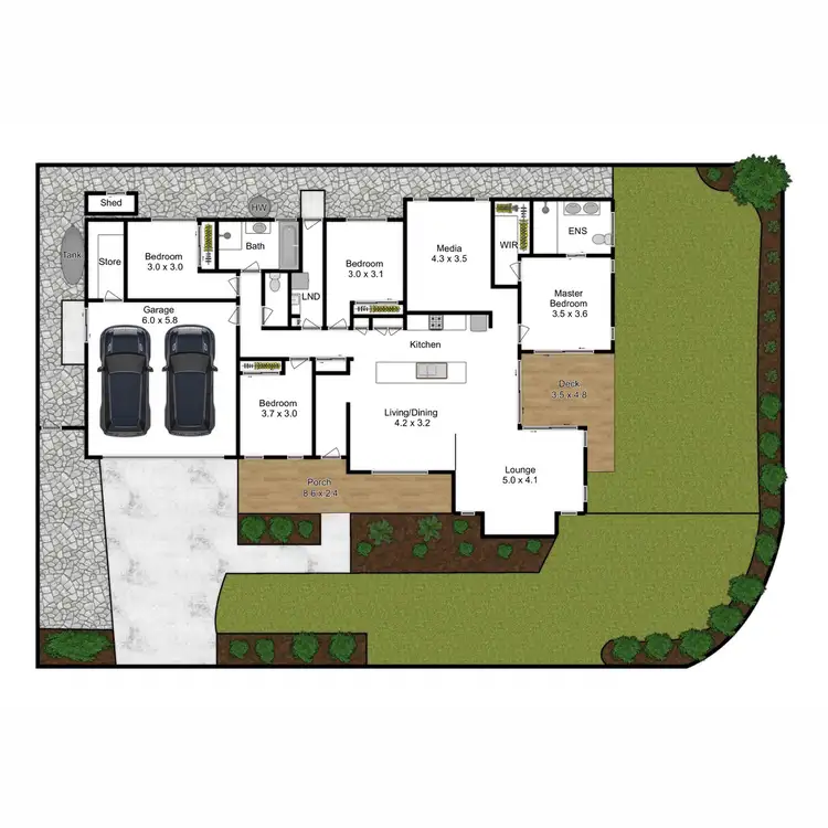 Floorplan of Homely house listing, 81 O'Doherty Circuit, Nudgee QLD 4014