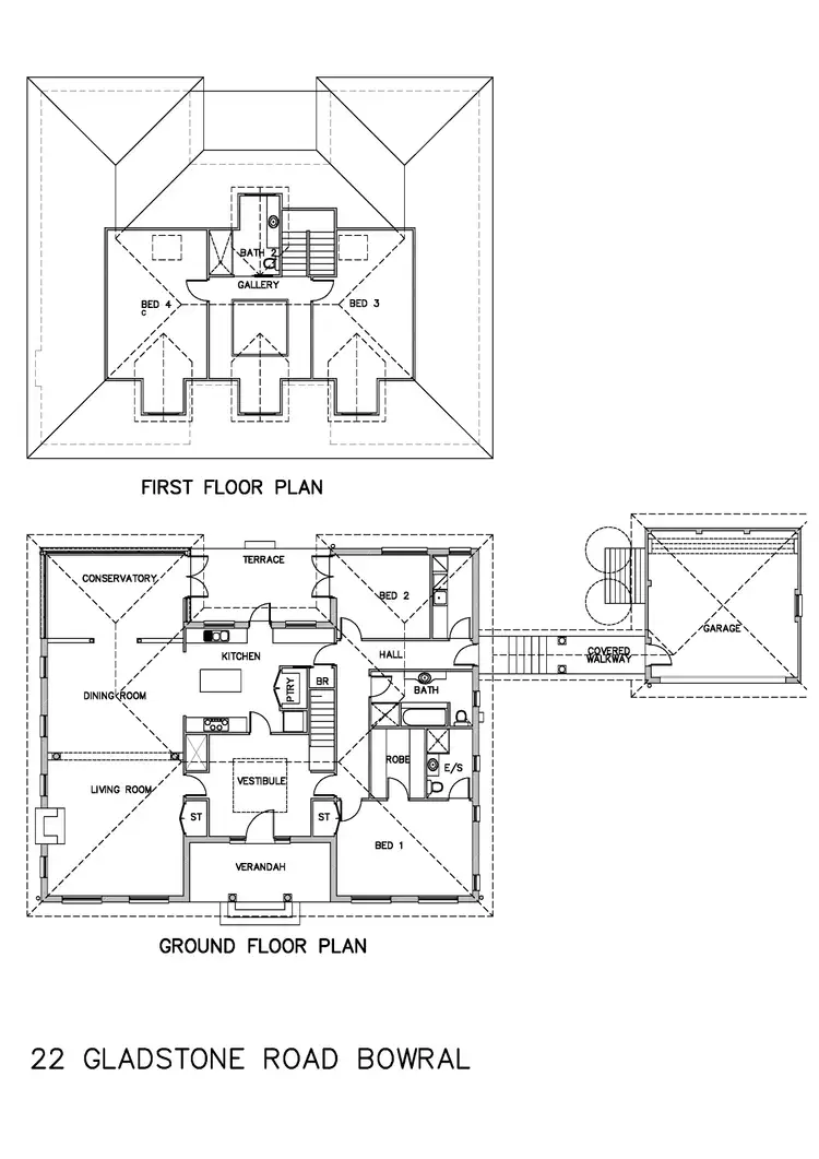 Floorplan of Homely house listing, 22 Gladstone Road, Bowral NSW 2576