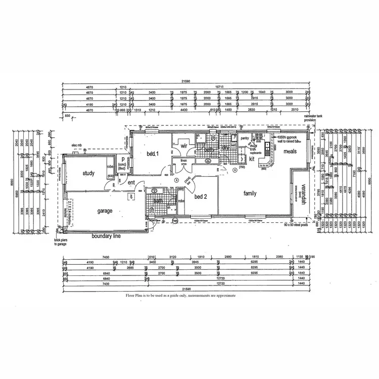 Floorplan of Homely house listing, 6A John Murray Drive, Williamstown SA 5351