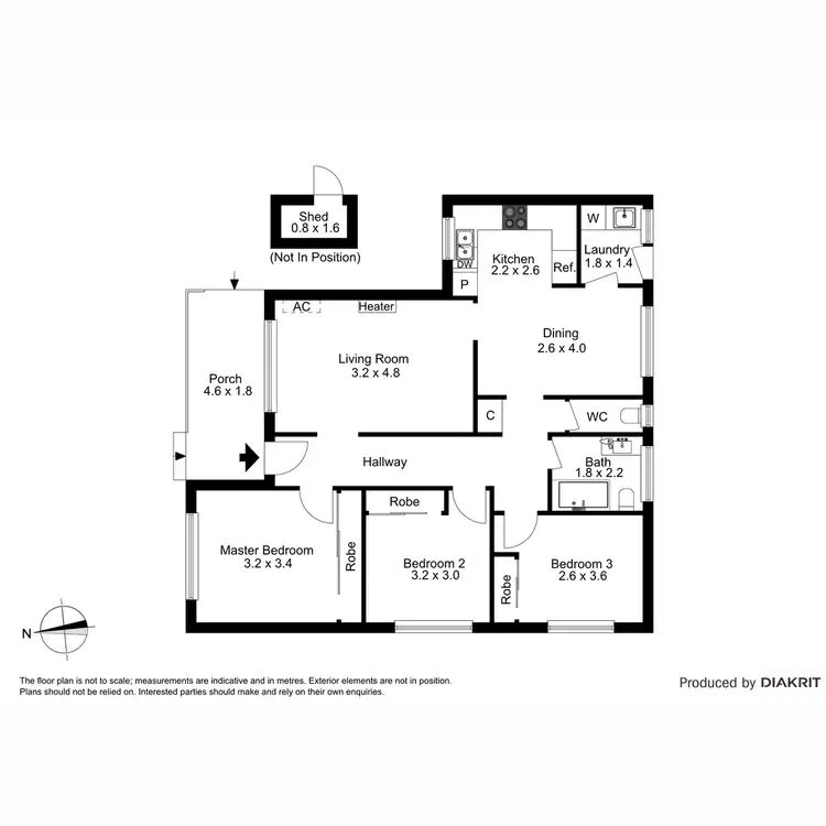 Floorplan of Homely house listing, 1/19 Bickley Avenue, Thomastown VIC 3074