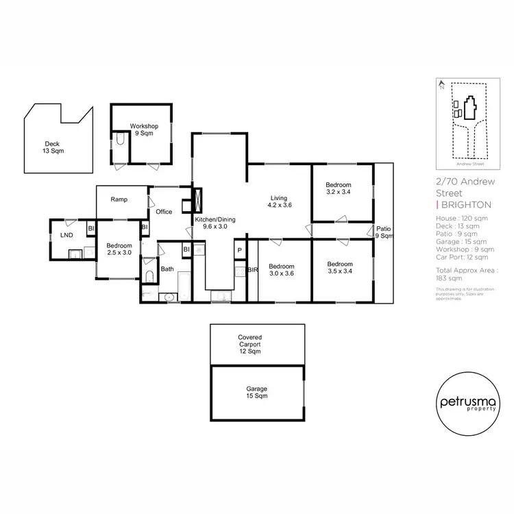Floorplan of Homely house listing, 2/70 Andrew Street, Brighton TAS 7030