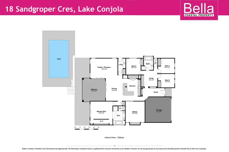 Floorplan of Homely house listing, 18 Sandgroper Crescent, Lake Conjola NSW 2539
