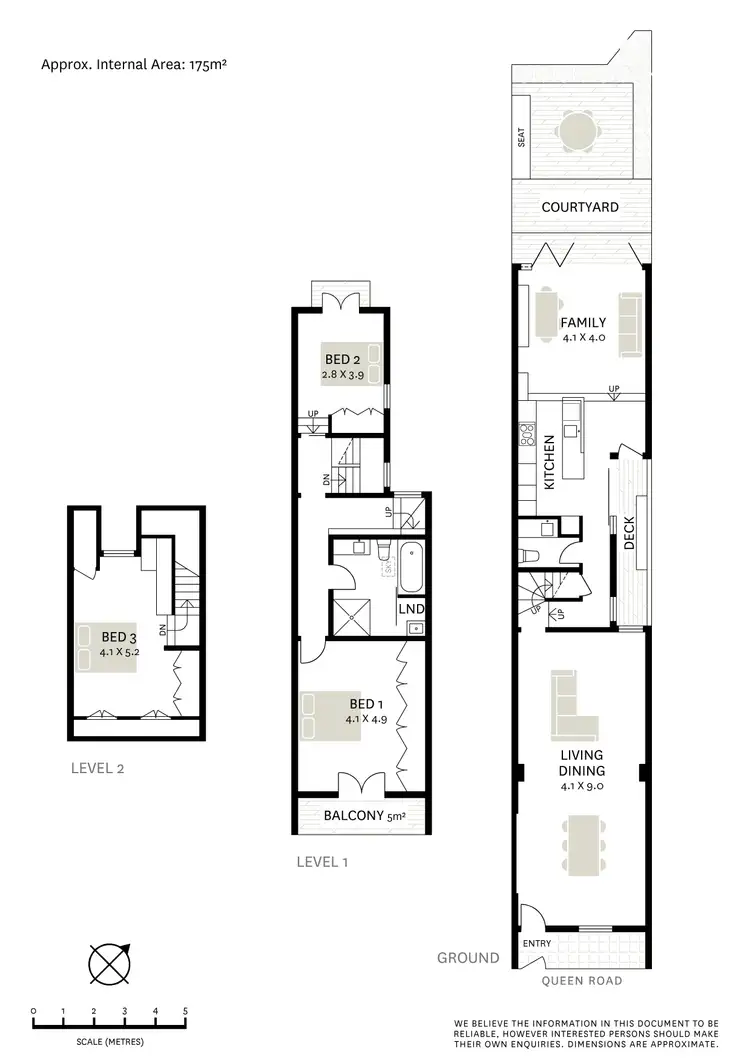 Floorplan of Homely terrace listing, 12 Queen Road, Paddington NSW 2021