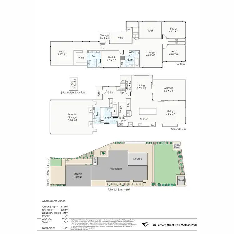 Floorplan of Homely house listing, 2B Hertford Street, East Victoria Park WA 6101