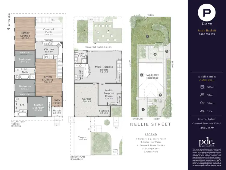 Floorplan of Homely house listing, 10 Nellie Street, Camp Hill QLD 4152