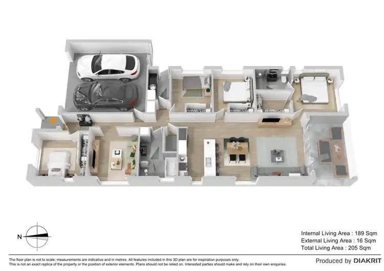 Floorplan of Homely house listing, 14 East Beaumont Road, Park Ridge QLD 4125