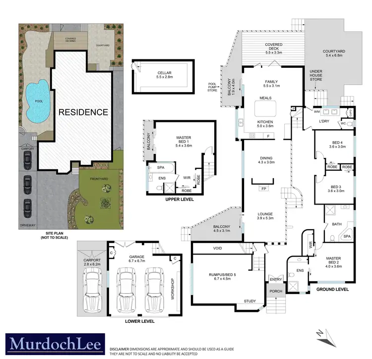 Floorplan of Homely house listing, 4 Wetstone Way, Dural NSW 2158