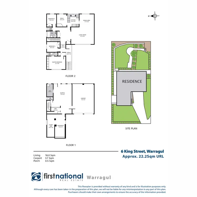 Floorplan of Homely house listing, 6 King Street, Warragul VIC 3820
