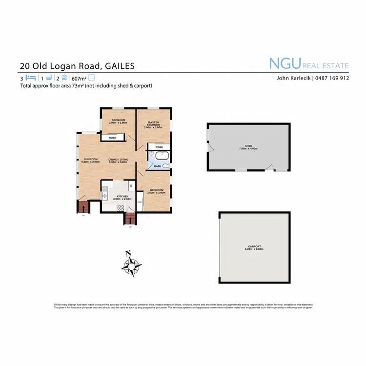 Floorplan of Homely house listing, 20 Old Logan Road, Gailes QLD 4300