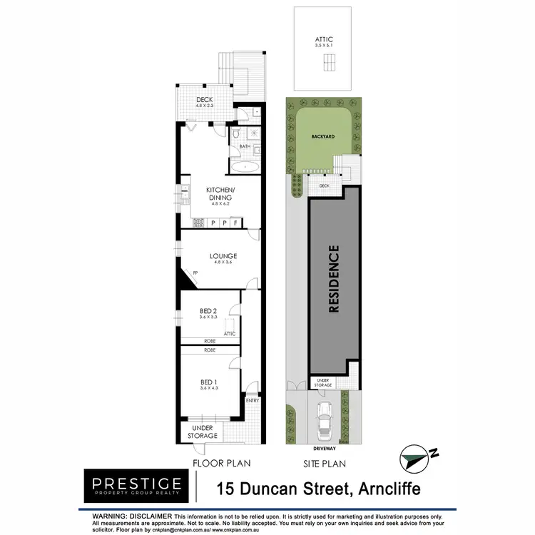 Floorplan of Homely house listing, 15 Duncan Street, Arncliffe NSW 2205