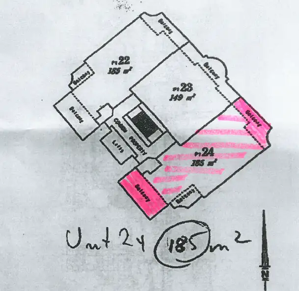 Floorplan of Homely apartment listing, 24/1 Hughes Avenue, Main Beach QLD 4217