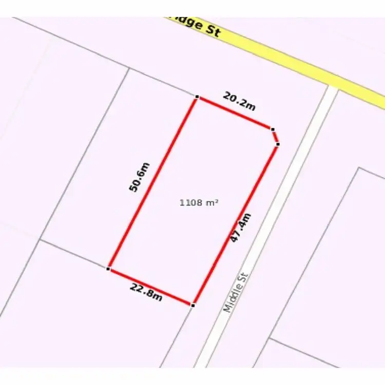 Floorplan of Homely house listing, 215 Bridge Street, Oakey QLD 4401