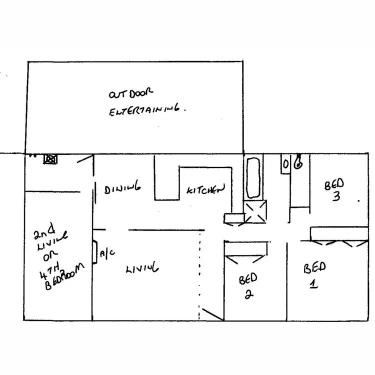 Floorplan of Homely house listing, 8 Cooper Avenue, Oakey QLD 4401