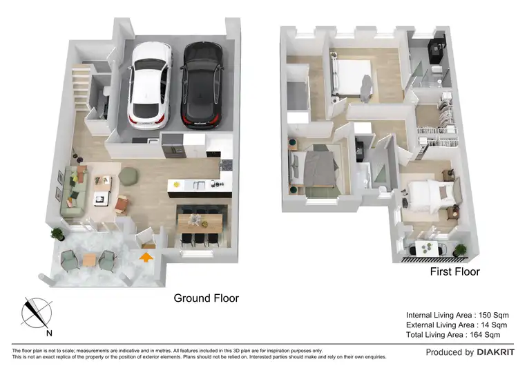 Floorplan of Homely townhouse listing, 41/11 Chelmsford Road, Mango Hill QLD 4509