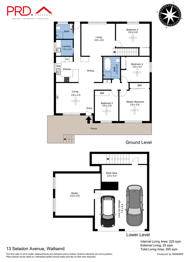 Floorplan of Homely house listing, 13 Seladon Avenue, Wallsend NSW 2287