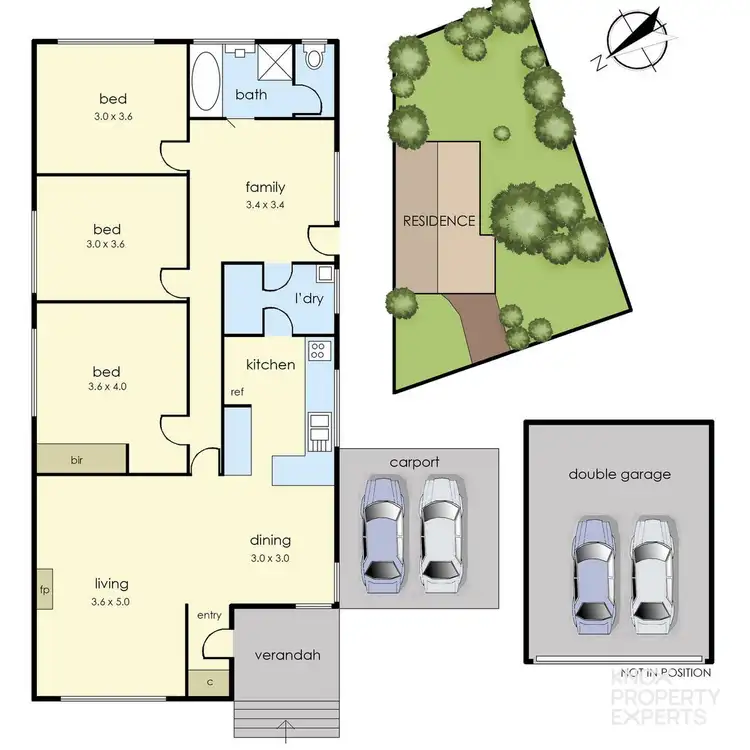 Floorplan of Homely house listing, 3 Lewis Road, Wantirna South VIC 3152