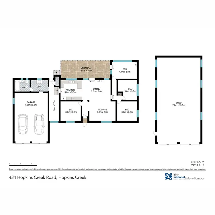 Floorplan of Homely rural property listing, 434 Hopkins Creek Road, Hopkins Creek NSW 2484