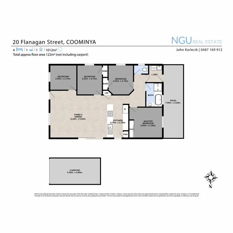 Floorplan of Homely house listing, 20 Flanagan Street, Coominya QLD 4311