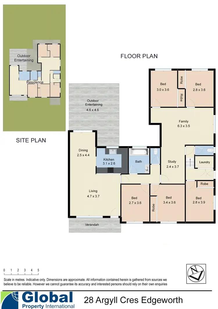 Floorplan of Homely house listing, 28 Argyll Cr, Edgeworth NSW 2285