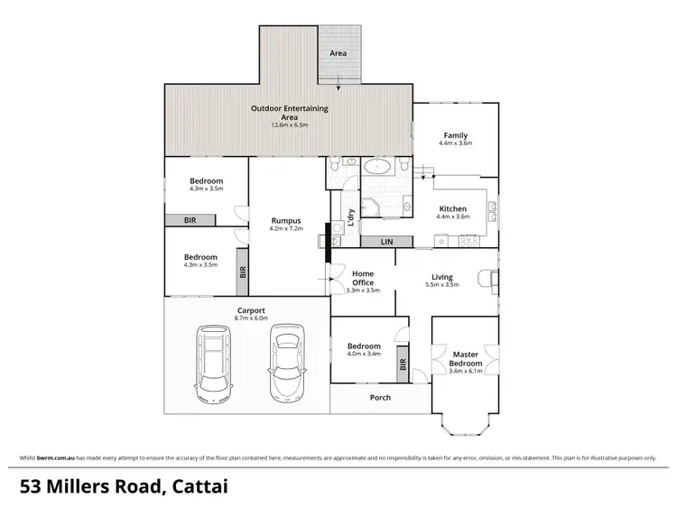 Floorplan of Homely rural property listing, 53 Millers Road, Cattai NSW 2756