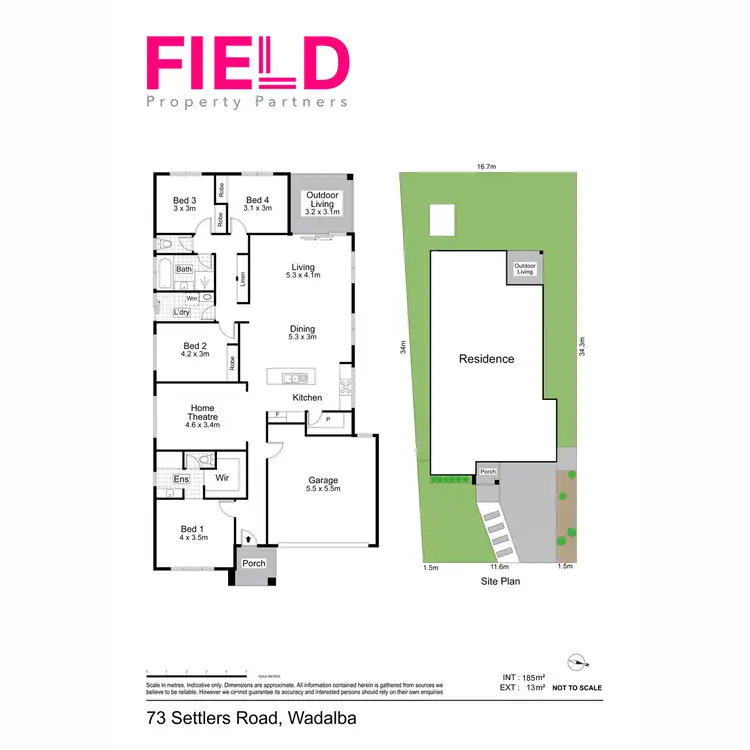 Floorplan of Homely house listing, 73 Settlers Road, Wadalba NSW 2259