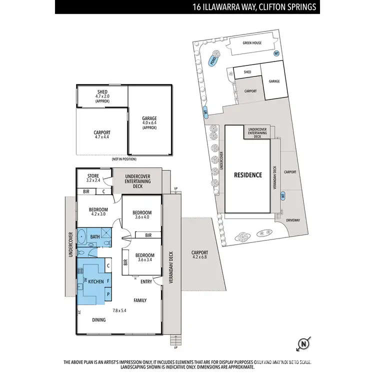Floorplan of Homely house listing, 16 Illawarra Way, Clifton Springs VIC 3222