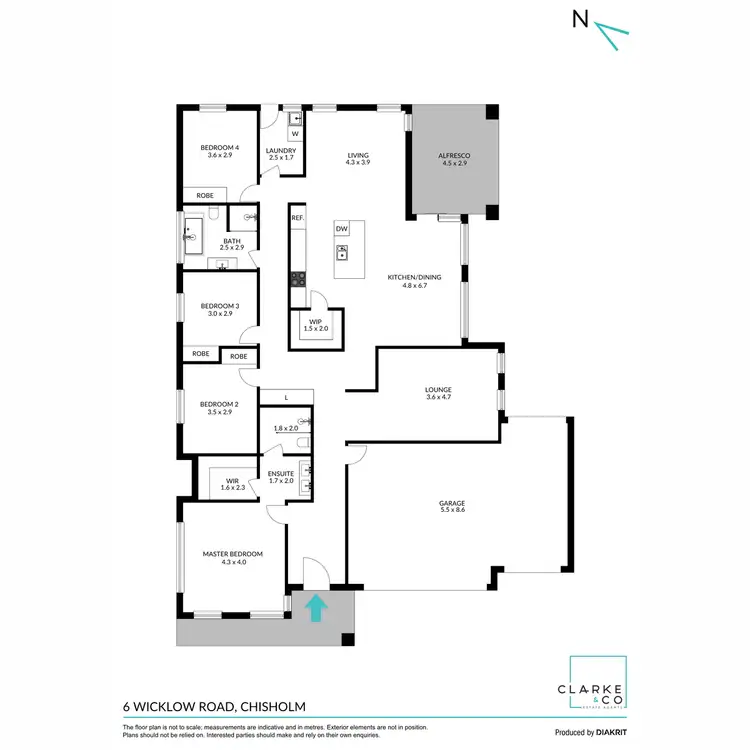Floorplan of Homely house listing, 6 Wicklow Road, Chisholm NSW 2322