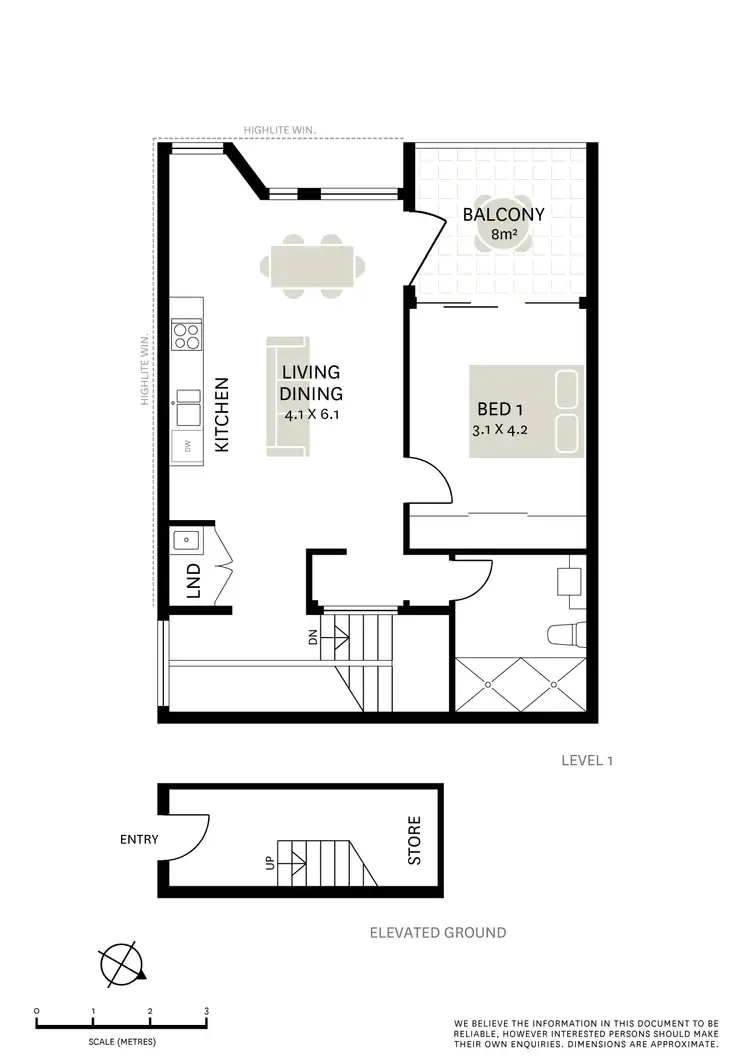 Floorplan of Homely apartment listing, 201/2A Hereford Street, Glebe NSW 2037