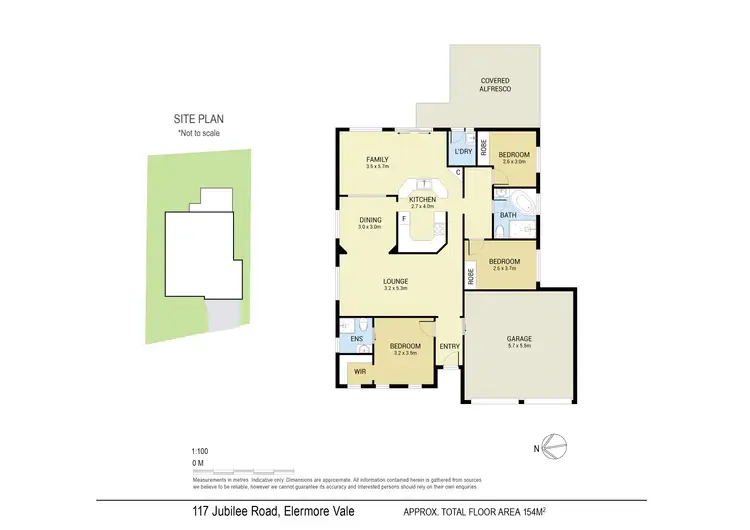 Floorplan of Homely house listing, 117 Jubilee Road, Elermore Vale NSW 2287