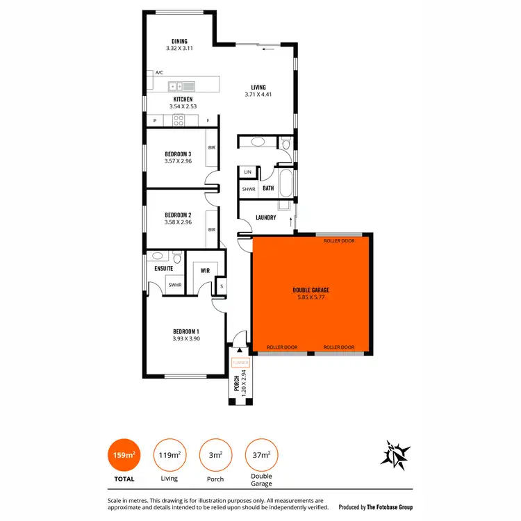Floorplan of Homely house listing, 23 Mondello Place, Evanston SA 5116
