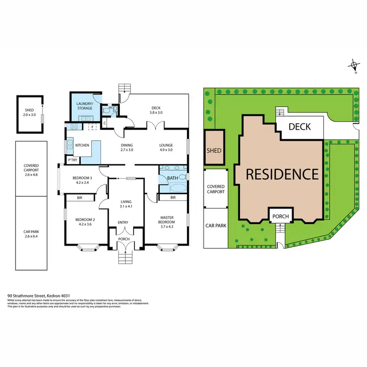 Floorplan of Homely house listing, 90 Strathmore Street, Kedron QLD 4031