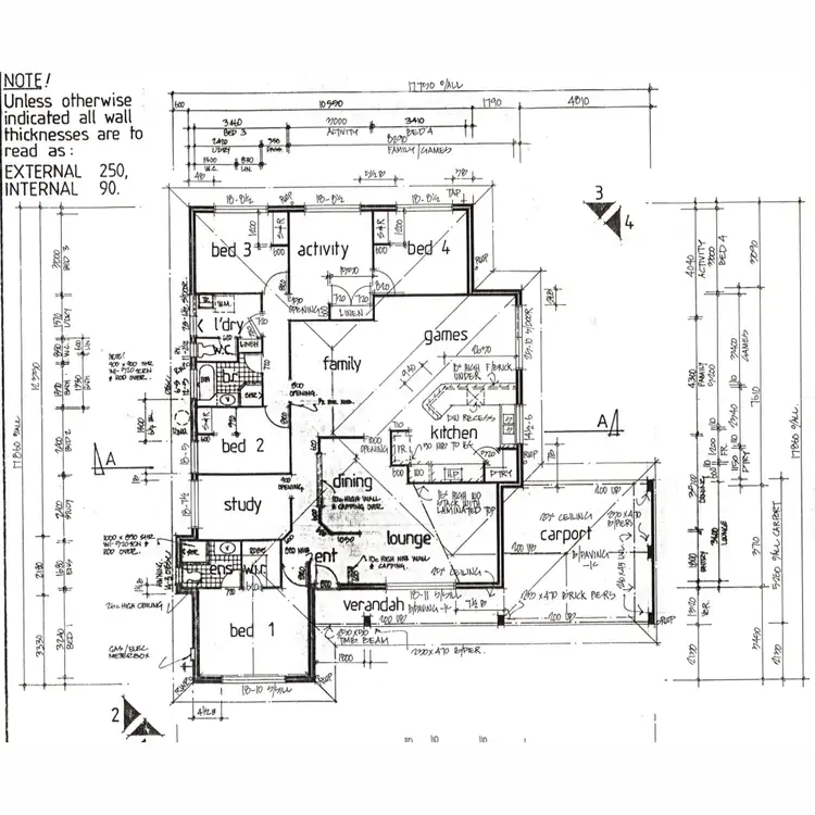 Floorplan of Homely house listing, 54 Amos Road, Wanneroo WA 6065