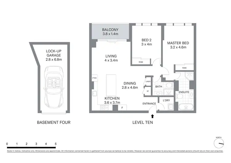 Floorplan of Homely apartment listing, 238/158 Day Street, Sydney NSW 2000