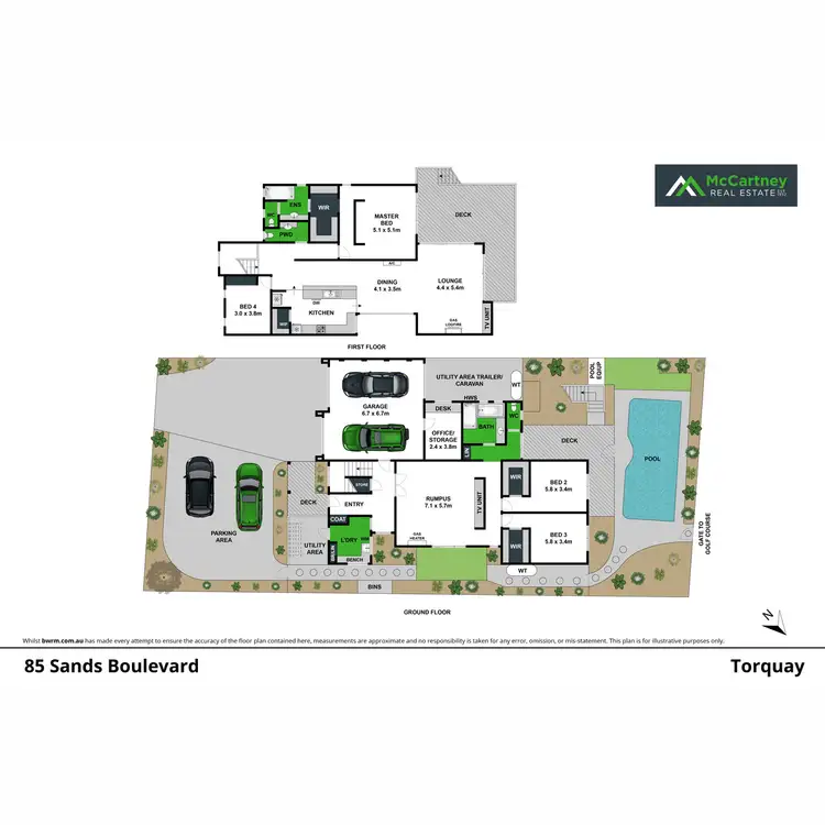 Floorplan of Homely house listing, 85 Sands Boulevard, Torquay VIC 3228