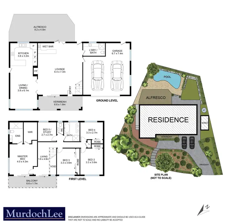 Floorplan of Homely house listing, 5 Wyllie Place, Cherrybrook NSW 2126
