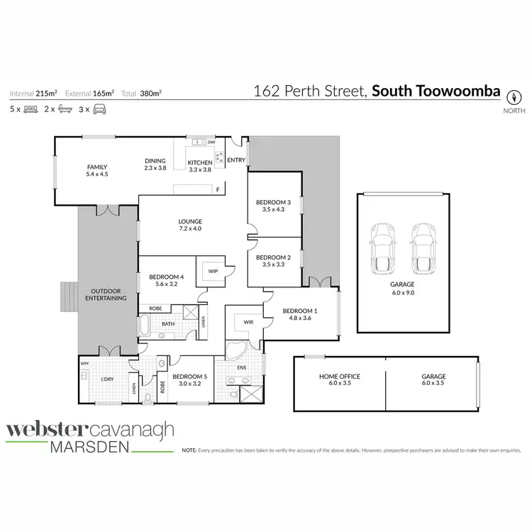 Floorplan of Homely house listing, 162 Perth Street, South Toowoomba QLD 4350