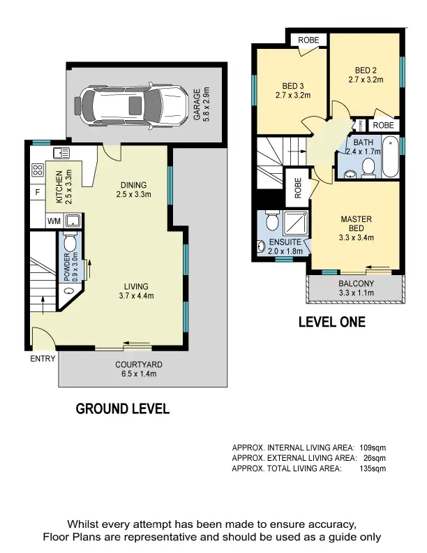 Floorplan of Homely townhouse listing, 5/242 Pickering Street, Gaythorne QLD 4051