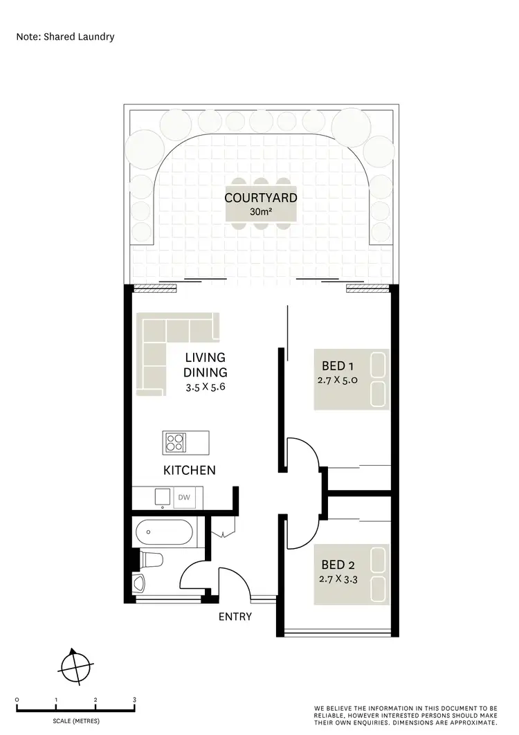 Floorplan of Homely apartment listing, 7/8 Bennetts Grove Avenue, Paddington NSW 2021